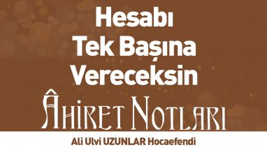 Hesabı Tek Başına Vereceksin